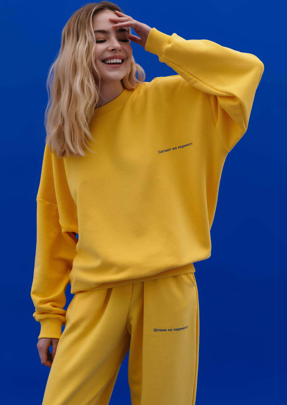 Yellow color sales hoodie